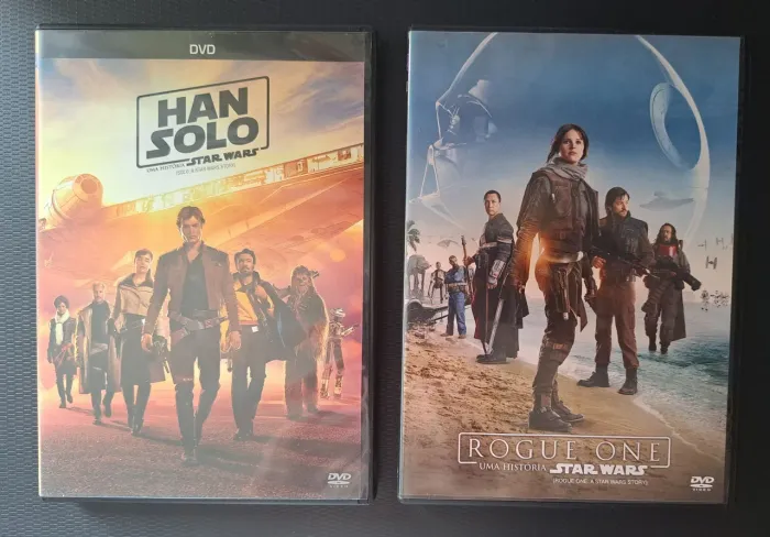 04 filmes Star Wars Guerras nas Estrelas DVD originais