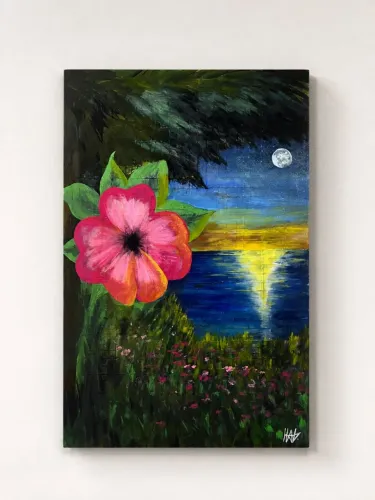 Quadro Pintado à Mão, Obra Original | YSA
