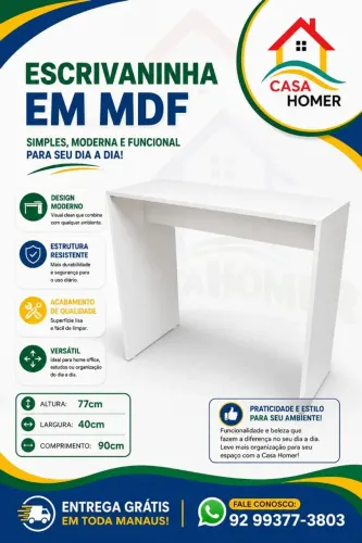 Escrivaninha em MDF