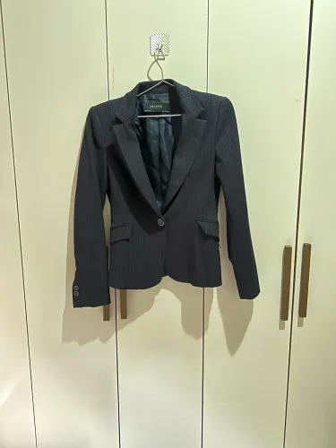 Blazer zara risca de giz Pp
