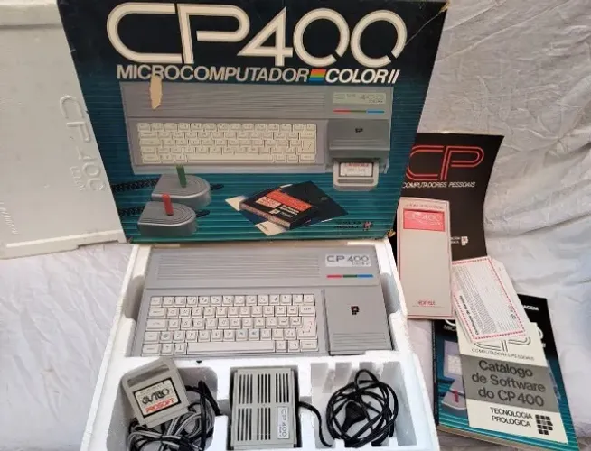 Computador Antigo Prologica Cp400 Color II Na Caixa