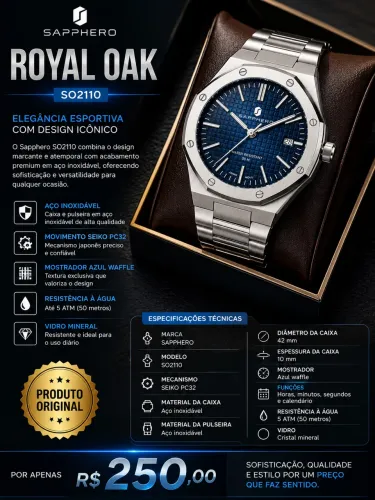 SAPPHERO ROYAL OAK