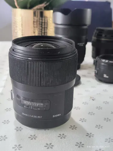 Objetiva Sigma 35mm 1.4 art. for CANON