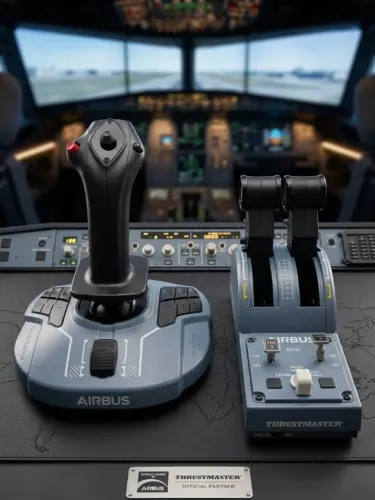 Flight Stick + Throttle Officer Pack Airbus TCA Thrustmaster