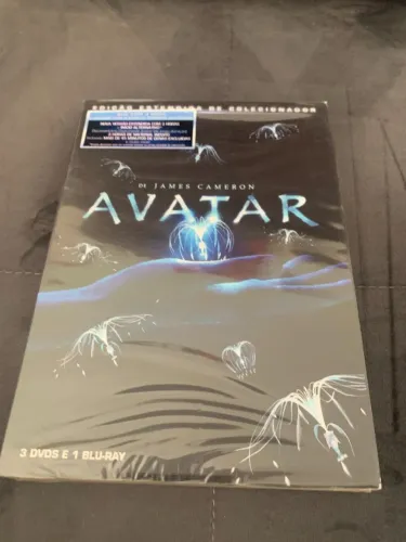 Box Avatar Edição Estendida de Colecionador (3 DVDs + 1 Blu-ray) - LACRADO