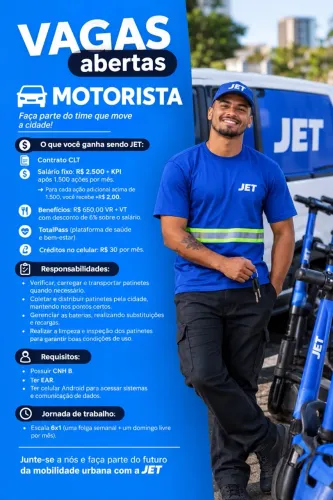 Motorista - Belo Horizonte