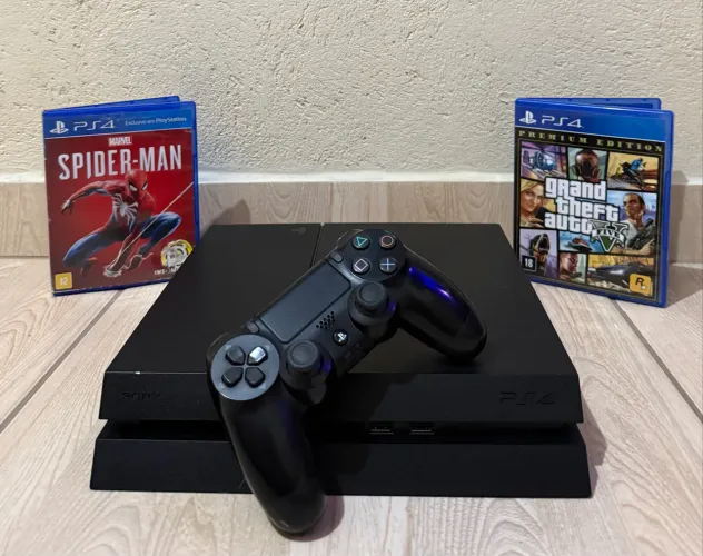 PlayStation 4 completo impecável