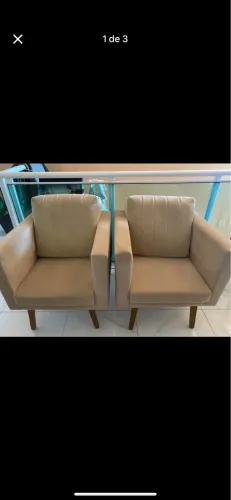 Conjunto de poltronas Malibu 