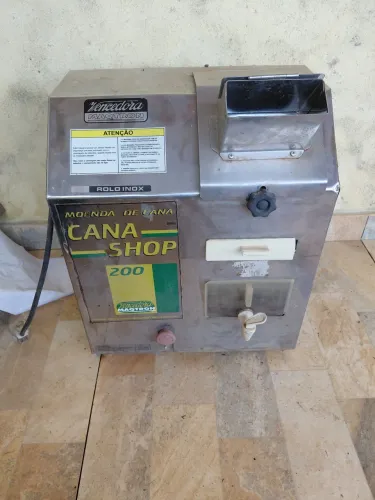 moenda de cana maqtron cana shop 200 inox elétrica