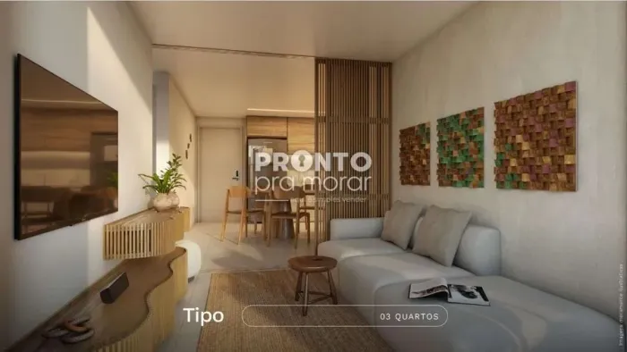 Apartamento com 3 quartos em Carneiros