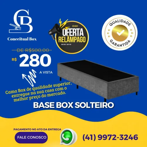 BASE BOX SOLTEIRO SIMPLES