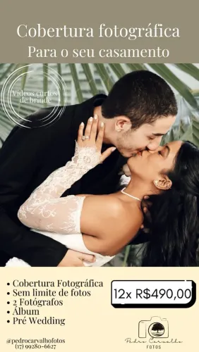 Fotógrafo de casamento - Fotos, Vídeos e Drone