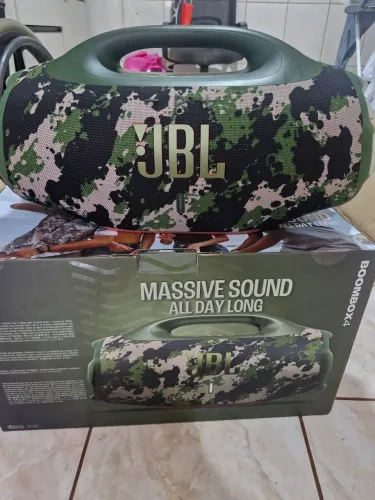 Vendo JBL Boobox 4 camuflada original