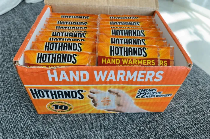 Aquecedor de mão (Hothands/ Hand warmers)