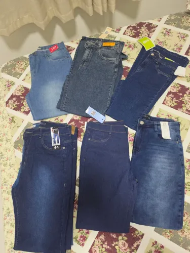 Calcas jeans masculino e feminino 