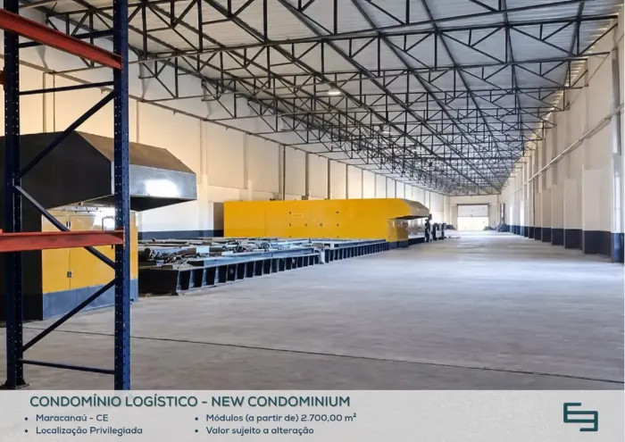 Galpão para alugar em Maracanaú/CE com 3.000,00 m² e 4 docas