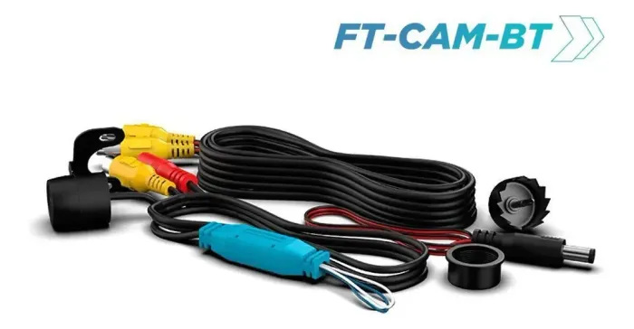 Câmera De Ré Ou Frontal Faaftech Borboleta 180 Lente Vidro Ft-Cam-Bt