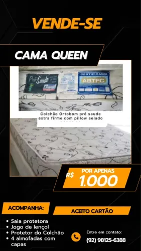 Cama e colchão