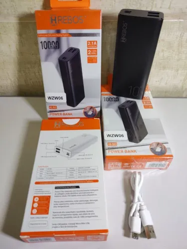 Vendo carregador portátil Hrebos HS-903