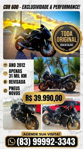 CBR 600 F ( sem detalhes ) toda original