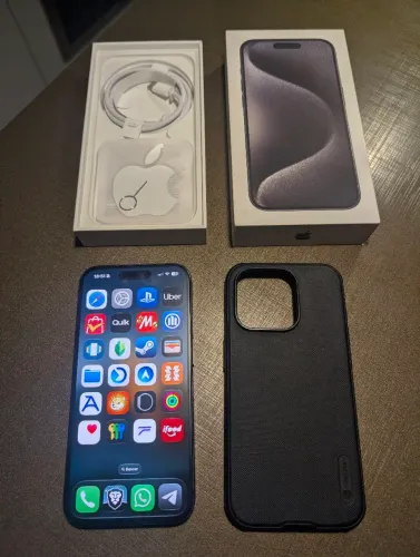 iPhone 15 Pro 128GB ESIM (BATERIA: 87%) - LEIA O ANUNCIO!