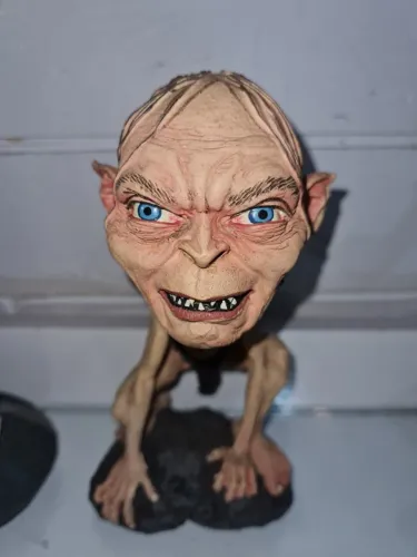neca head knocker - smeagol (senhor dos anéis)