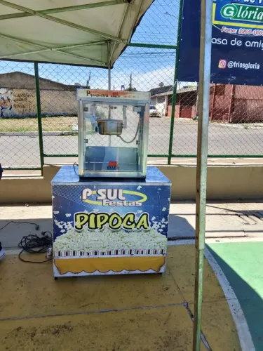 Pipoqueira Braesi 150 bmp + carrocinha