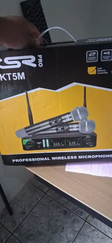 Microfone ksr nunca usado