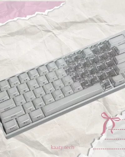 KEYCAPS PARA TECLADO - CAT 20 TECLAS - TRANSPARENTE