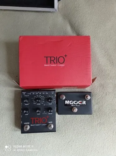 Digitech trio band creator e pedal foot switch
