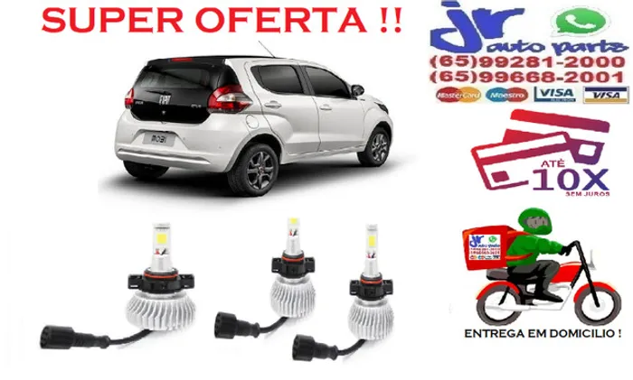 Lampada Ultra LED (Milha)Mobi 6000K 12V 24V