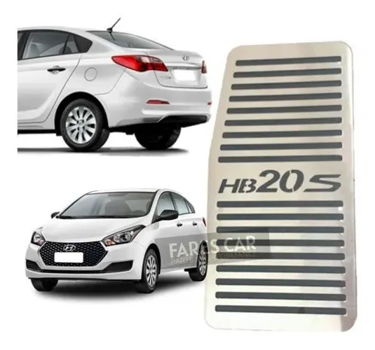 Descanso De Pé Aço Inox Original Hyundai Hb20s 2020