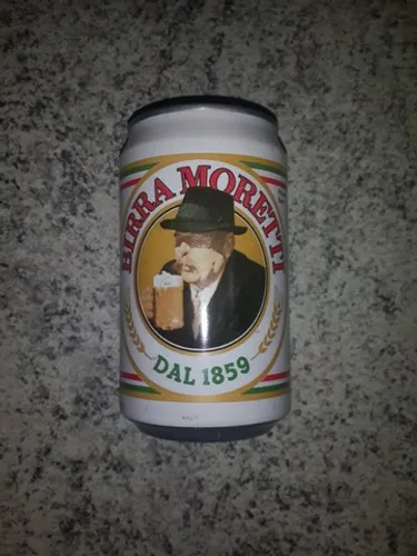 Lata Cerveja Moretti