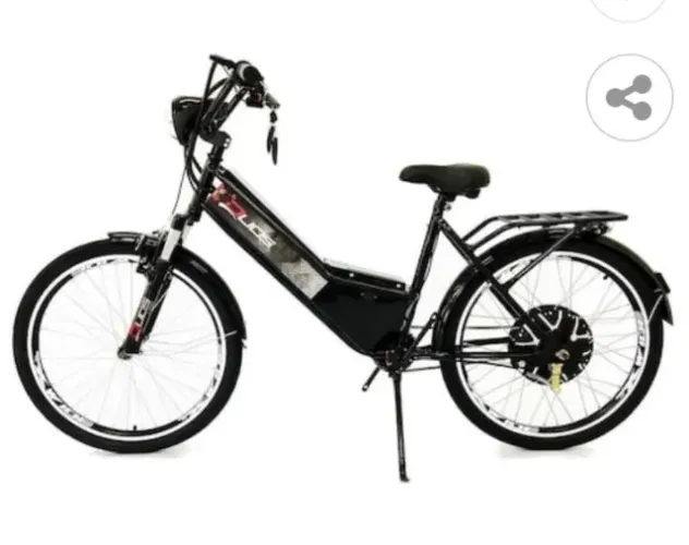 Kit Bicicleta Elétrica Duos Confort Preta na caixa 