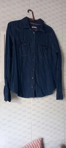 Camisa Jeans tamanho P