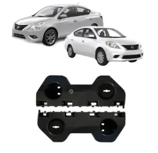Guia de Parachoque Nissan Versa 2012 até 2015 dianteiro