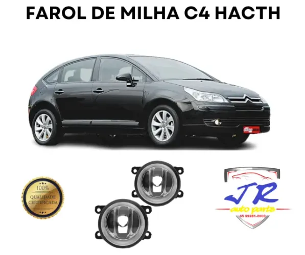 Par Farol Milha Neblina C4 Hatch 2009