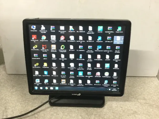 Computador bematech display touch