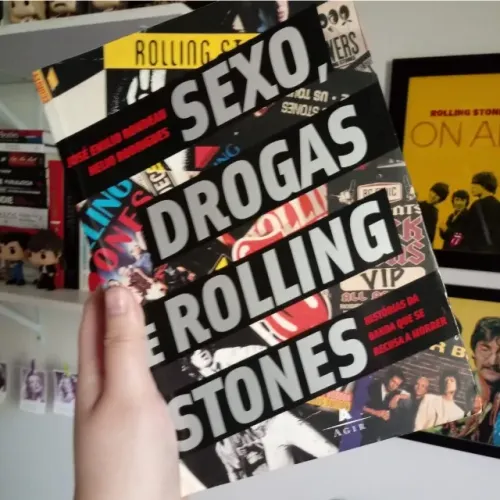livro sexo, drogas e rolling stones | josé emílio rondeau