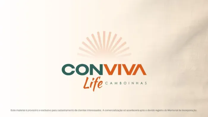 Condomínio Conviva Life Camboinhas - Apto 1, 2 e 3 quartos - Lançamento!