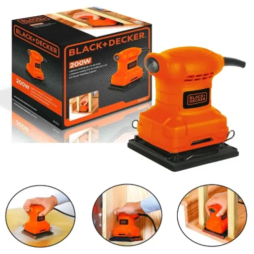 LIXADEIRA ORBITAL 220V 1/4 FOLHA LIXA BLACK & DECKER 