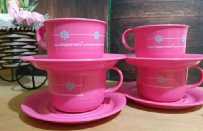 Conjunto 4 Xícaras de Café Provençal 150 ml Tupperware