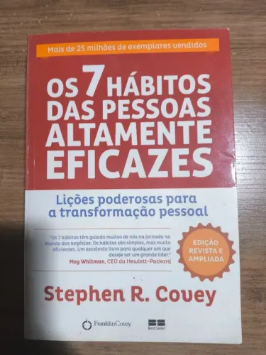 Livro Os 7 Hábitos das Pessoas Altamente Eficazes