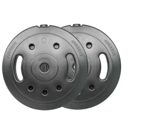 Anilhas para Halteres - par 2kg cada (NOVÍSSIMAS)