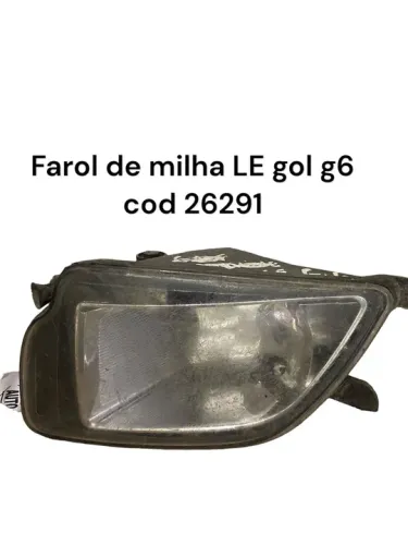 Farol De Milha Lado Esquerdo Volkswagen Gol G6 Cod 26291