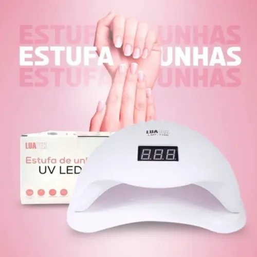 Cabine Estufa Secadora de Unha Gel Acrigel Led UV Manicure Pedicure Original Lua Tek