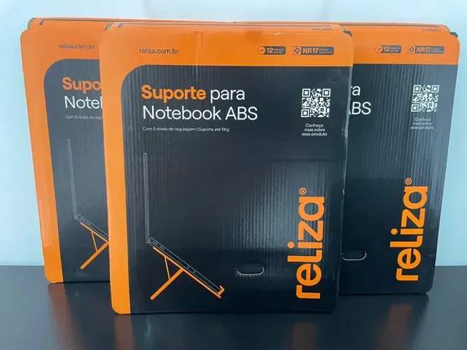 Suporte para Notebook ABS, ergonômico.