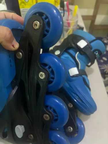 Patins Inline Infantil - Azul - Usado