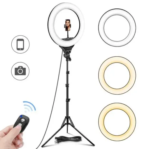 Ring Light Profissional de 12 Polegadas com Tripe - Entregamos