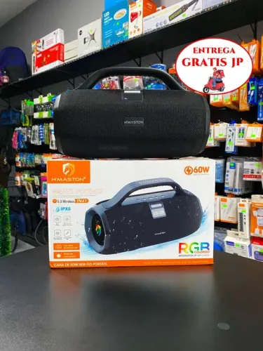 CAIXA DE SOM H?MASTON 60W TN41 COM GRAVE POTENTE